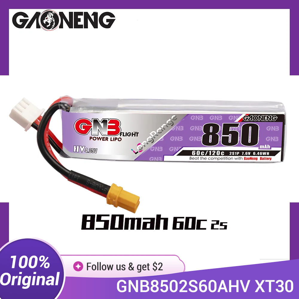 Akumulator LiPo GAONENG GNB 85 – Drone Kit Long Range recenzja i cena