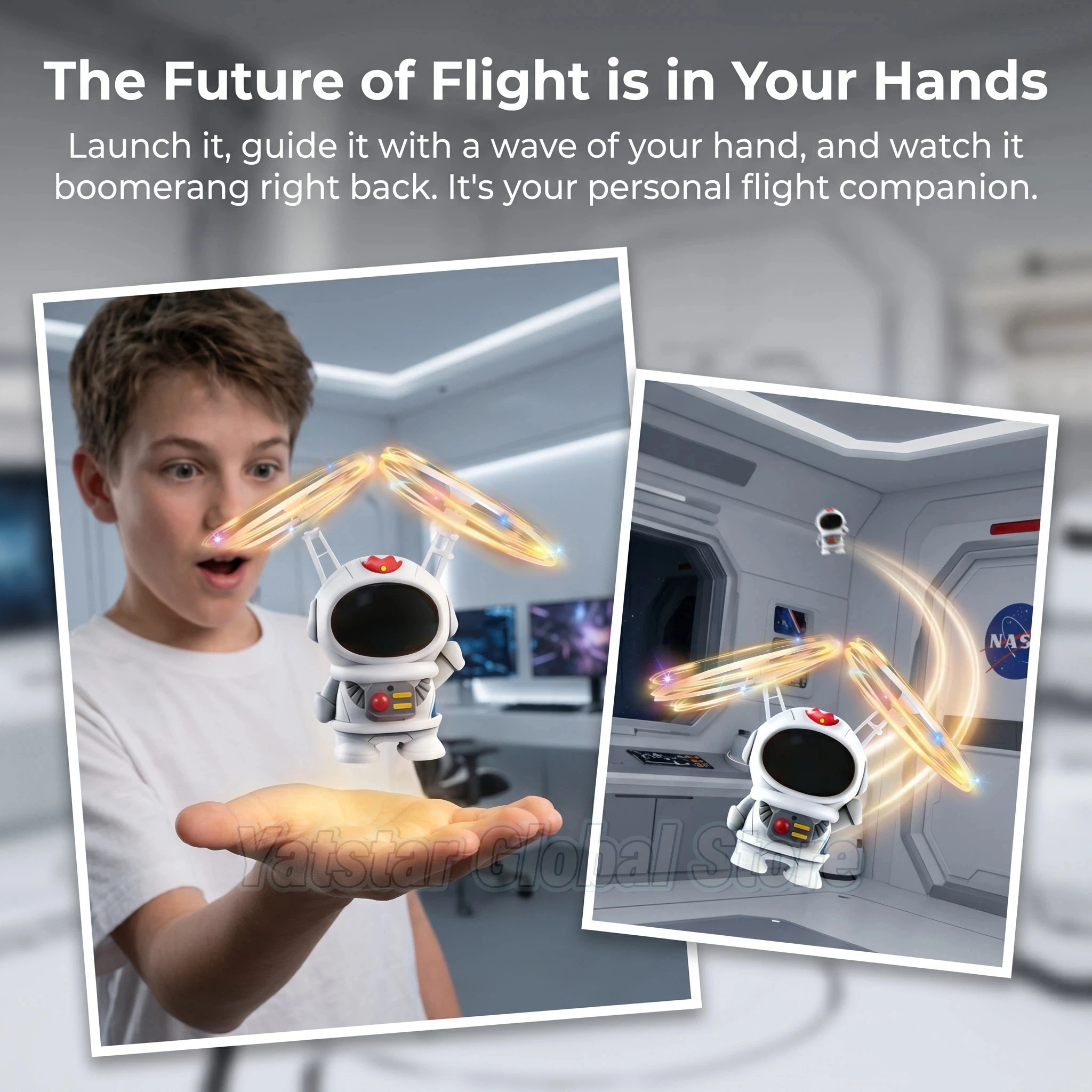 Kreatywny Mini Dron Astronauta – Drone Kit Tricopter recenzja i cena